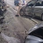 VIDEO\ Aksidenti i trefishtë i ndodhur mbrëm në Vlorë/ Ishte nisur drejt spitalit, makina përplaset me dy mjete të tjera