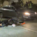 Makina përplaset me motorin në Lezhë, dy të lënduar