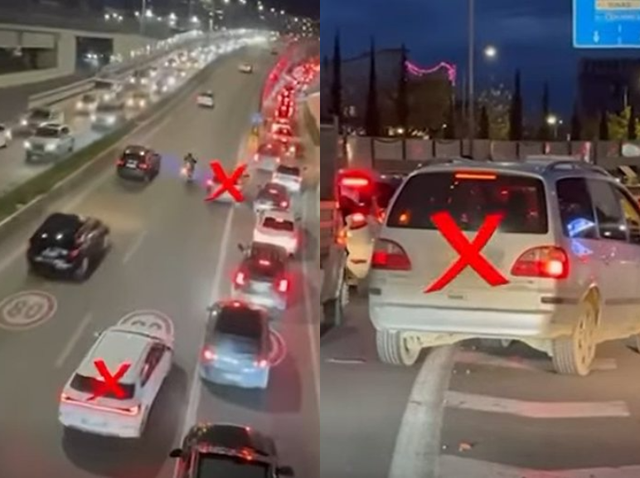 Policia “masakron” me gjoba 100 mijë lekëshe shoferët e Tiranës