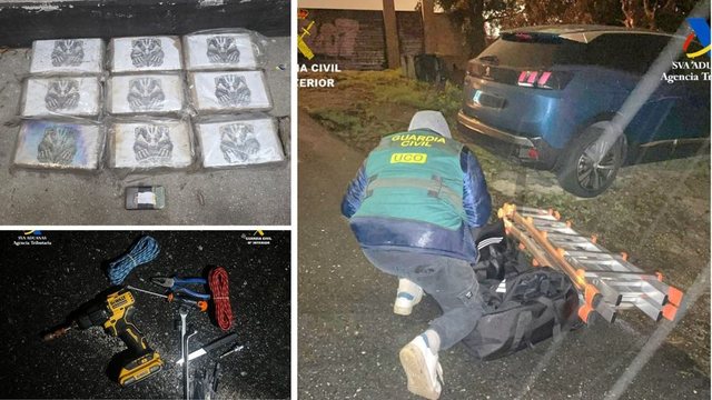 Arrestohen dy shqiptarë në Spanjë, u kapën me më shumë se 80 kilogramë kokainë