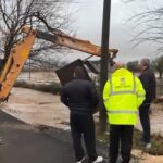 Reshjet e shiut në fshatin Bardhaj të Shkodrës, prezencë uji në dhjetëra oborre banesash