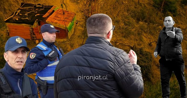 Video nga Piranjat \ Vlorë, Dëfrimi i ‘tmerrshëm’ që kërcënon me sëpatë fqinjët dhe i dhunon!