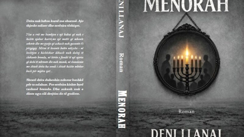 “Menorah” Libri i ri nga Deni Llanaj, një thriller psikologjik dhe provokues