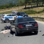Humb jetën motoristi pas një aksidenti në aksin e vjetër Fushë Krujë–Laç