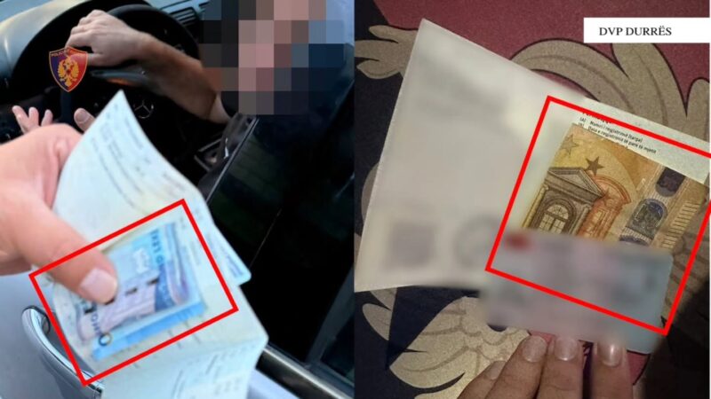 Durrës/ Tentuan të korruptonin policët për të shmangur gjobat, procedohen 3 persona