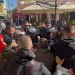 TENSIONE NË VLORË/ Përplasje mes protestuesve dhe Policisë kundër Muzeut Hebraik, qytetarët tentojnë të hyjnë në kantier
