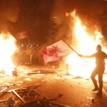 Protesta e studentëve para Ministrisë së Arsimit, arrestohen 16 persona nga policia